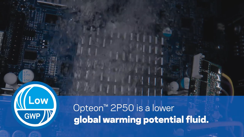 Opteon 2P50 is a lower global warming potential fluid